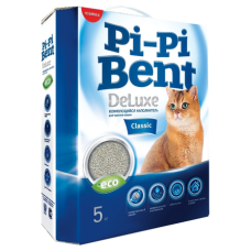 Pi-Pi Bent - Комкующийся наполнитель, без добавок, глиняный (DeLuxe Classic)