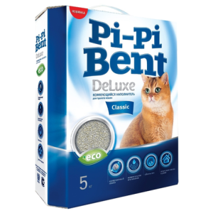 Pi-Pi Bent - Комкующийся наполнитель, без добавок, глиняный (DeLuxe Classic)