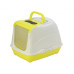 Moderna - Туалет-домик Flip с угольным фильтром, 50х39х37см, лимонно-желтый (Flip cat 50 cm)