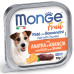 Monge dog fruit консервы для собак утка с апельсином