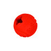 Mr.Kranch - Игрушка для собак Мяч 6,5 см красный с ароматом бекона