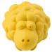 Mr.Kranch - Игрушка для собак Овечка с пищалкой 8,5*12 см желтая с ароматом сливок