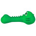 Mr.Kranch - Игрушка для собак Крокодил с пищалкой 18 см зеленая с ароматом курицы