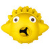 Mr.Kranch - Игрушка для собак Рыба-ёрш 12 см желтая с ароматом сливок