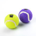 Mr.Kranch - Игрушка для собак Теннисный мяч средний 6,3 см набор 2 шт. желтый/фиолетовый