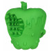 Mr.Kranch - Игрушка для собак Яблоко с пищалкой 10 см зеленая с ароматом курицы