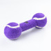 Mr.Kranch - Игрушка для собак Гантель большая 20 см фиолетовая