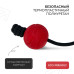 Mr.Kranch - Игрушка для собак Мяч на шнуре 6 см красная