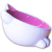Mr.Kranch - Миска керамическая мордочка кошки на ножках 100 мл розовая