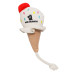 Mr.Kranch - Игрушка для собак мелких и средних пород мороженое с канатом 29х8х6,5см, бежевое