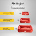 Pet Comfort - Лежанка для кошек и собак миниатюрных пород, Golf Vita 02,  XS 45х55 см, красный