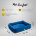 Pet Comfort - Лежанка для собак очень крупных пород, Golf Vita 03,  XL105х120см, синий