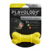 Playology - Двухслойная жевательная косточка DUAL LAYER BONE для собак средних пород с ароматом курицы, средняя, цвет желтый