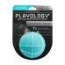 Playology - Жевательный мяч SQUEAKY CHEW BALL 8 см для собак средних и крупных пород с пищалкой и с ароматом арахиса, цвет голубой