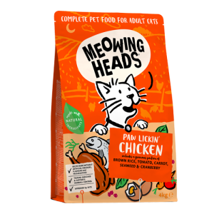 Barking Heads - Корм для кошек, с курицей и рисом, "куриное наслаждение" (paw lickin’ chicken)