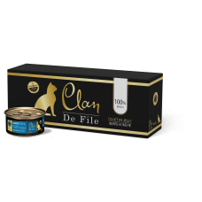 CLAN De File - Консервы для кошек, гусь в желе с таурином и эхинацеей, упаковка 16шт x 100г