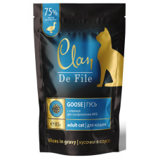 CLAN De File - Паучи для кошек, гусь с клюквой в соусе