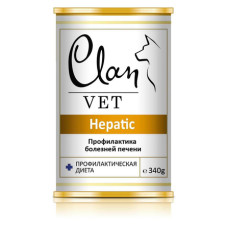 CLAN VET - Консервы для собак, профилактика болезней печени (HEPATIC)