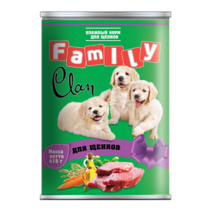 CLAN FAMILY - Консервы для щенков, мясное ассорти