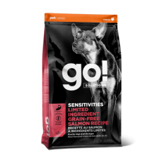 GO! - Корм для щенков и собак с чувствительным пищеварением, с лососем, беззерновой (SENSITIVITIES)