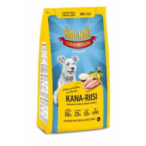 Hau-Hau - Корм для собак всех пород, курица с рисом (Champion Chicken- Rice Adult dog)