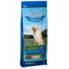Hau-Hau - Корм для собак всех пород, с курицей и рисом (Regular Adult dog)