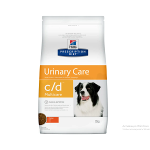 Hill's c/d - Сухой корм для собак от мочекаменной болезни, струвиты (urinary c/d)