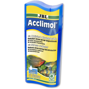 JBL Acclimol - Кондиционер для акклиматизации рыб в пресн аквариуме, 250 мл на 1000 л