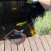 JBL pond fish net S coarse - Пруд. сачок, груб. сетка, 40х35 см, с тел. ручкой 160 см