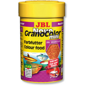 JBL NovoGranoColor mini - Осн. корм для яркой окраски акв. рыб, гран., 100 мл (43 г)