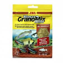 JBL NovoGranoMix mini - Осн. корм для небольших пресн. акв. рыб, гранулы, саше 15 г