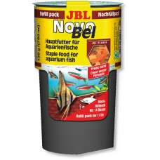 JBL NovoBel - Осн. корм для пресноводных аквариумных рыб, хлопья, 750 мл (135 г)