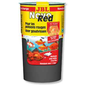 JBL NovoRed - Осн. корм для золотых рыбок в эконом. упаковке, хлопья, 750 мл (135 г)
