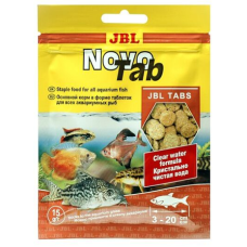 JBL NovoTab - Осн. корм для пресноводных аквариумных рыб, таблетки, саше 15 г