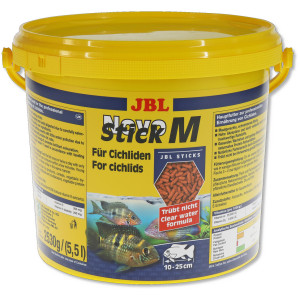 JBL NovoStick M - Основной корм в форме палочек для хищных цихлид, 5,5 л (2530 г)