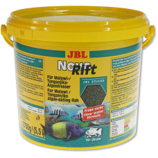 JBL NovoRift - Осн. корм для растительноядных цихлид, палочки, 5,5 л (2750 г)