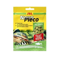 JBL NovoPleco - Основной корм для кольчужных сомов, тонущие чипсы, саше 15 г