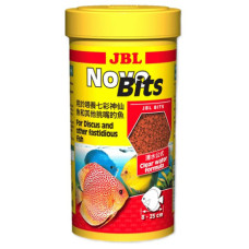 JBL NovoBits - Осн. корм для привередливых акв. рыб, гранулы, 250 мл (110 г)