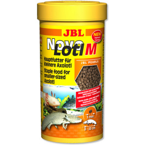 JBL NovoLotl M - Осн. корм для небольших аксолотлей, гранулы, 250 мл (150 г)