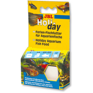 JBL Holiday - Корм на время отпуска для любых пресноводных аквариумных рыб, 43 г