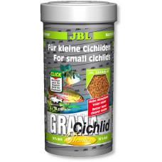 JBL GranaCichlid - Осн. корм премиум для хищных цихлид, гранулы, 250 мл (110 г)