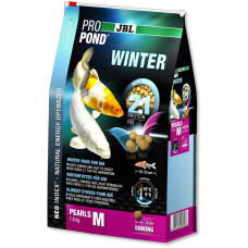 JBL ProPond Winter M - Осн зимний корм для кои 35-55 см, тонущие гранулы 6 мм, 1,8 кг/3 л