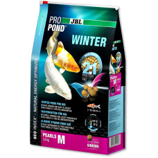 JBL ProPond Winter M - Осн зимний корм для кои 35-55 см, тонущие гранулы 6 мм, 3,6 кг/6 л