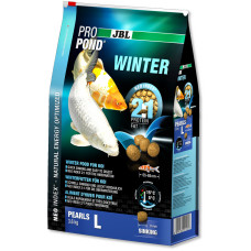 JBL ProPond Winter L - Осн зимний корм для кои 55-85 см, тонущие гранулы 9 мм, 3,6 кг/6 л