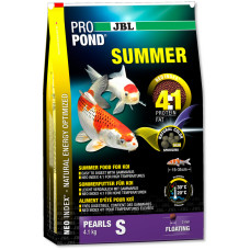 JBL ProPond Summer S - Осн летний корм для кои 15-35 см, плавающ гранулы 3 мм, 4,1 кг/12л