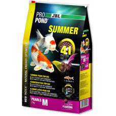 JBL ProPond Summer M - Осн летний корм для кои 35-55 см, плавающ гранулы 6 мм, 2,0 кг/6 л