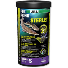 JBL ProPond Sterlet S - Осн корм для осетровых 10-30 см, тонущие гранулы 3 мм, 0,5 кг/1 л