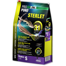 JBL ProPond Sterlet S - Осн корм для осетровых 10-30 см, тонущие гранулы 3 мм, 1,5 кг/3 л