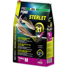 JBL ProPond Sterlet M - Осн корм для осетровых 30-60 см, тонущие гранулы 6 мм, 3,0 кг/6 л