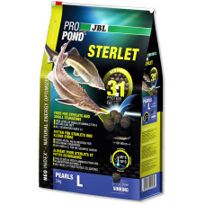 JBL ProPond Sterlet L - Осн корм для осетровых 60-90 см, тонущие гранулы 9 мм, 3,0 кг/6 л